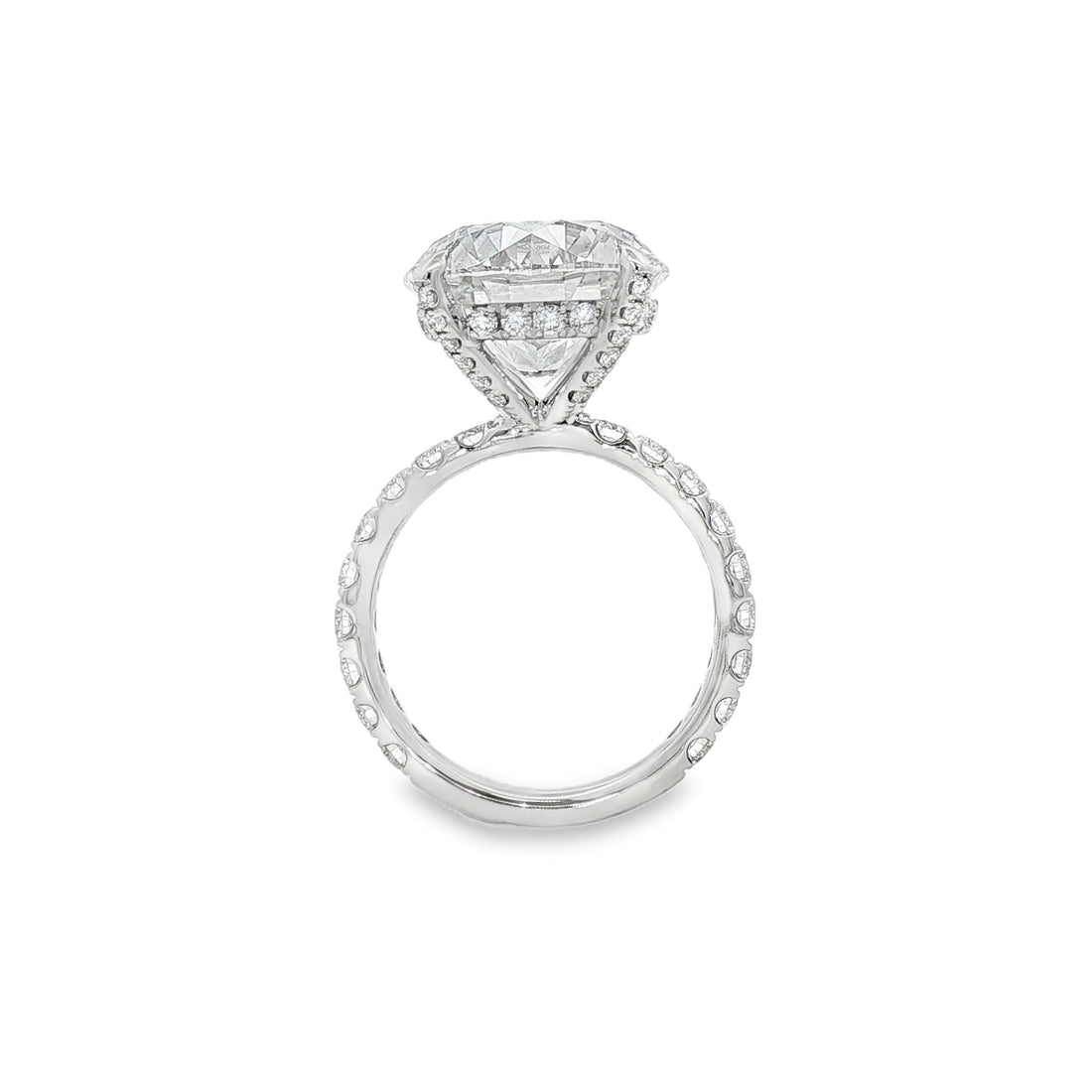 14kt White Gold Lab Diamond Ring