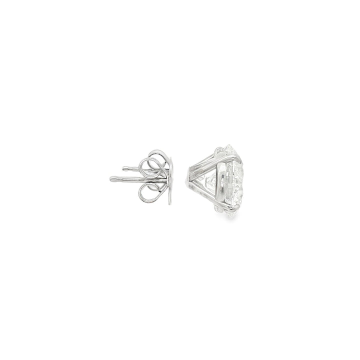14kt White Gold Lab Diamond Studs
