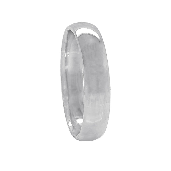 14kt White Gold Band