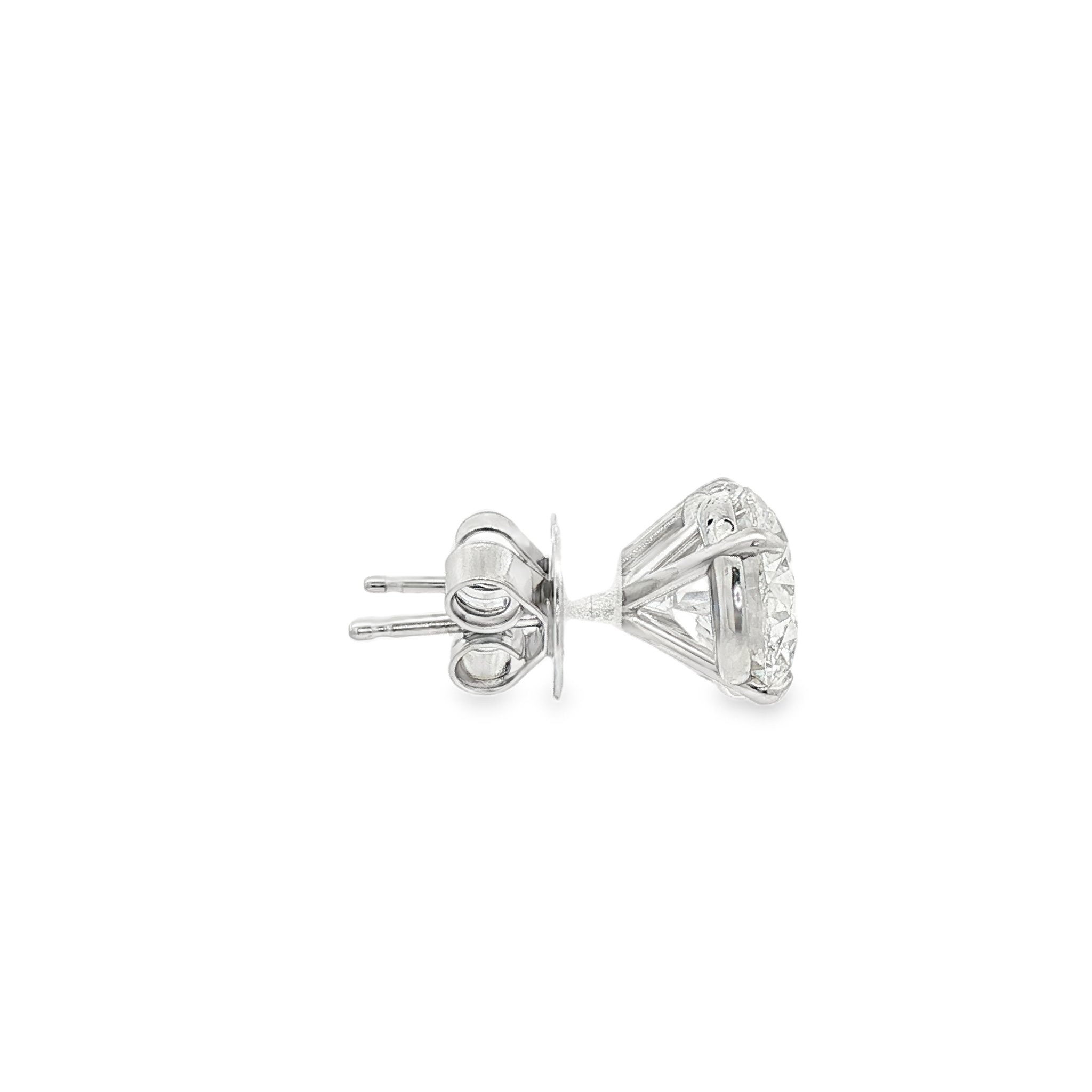 14kt White Gold Lab Diamond Studs