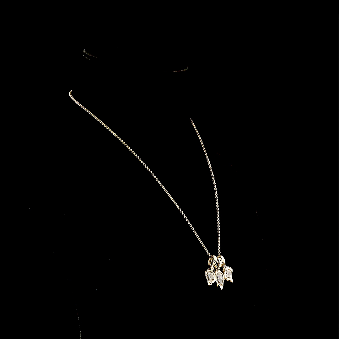 14kt Yellow Gold Lab Diamond Pendant