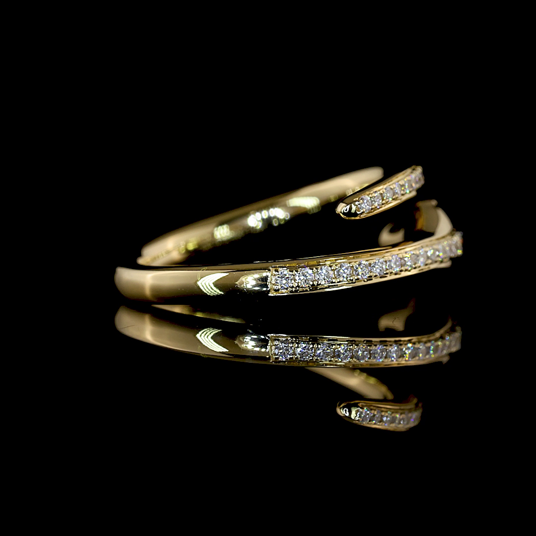 14kt Yellow Gold Lab Diamond Band
