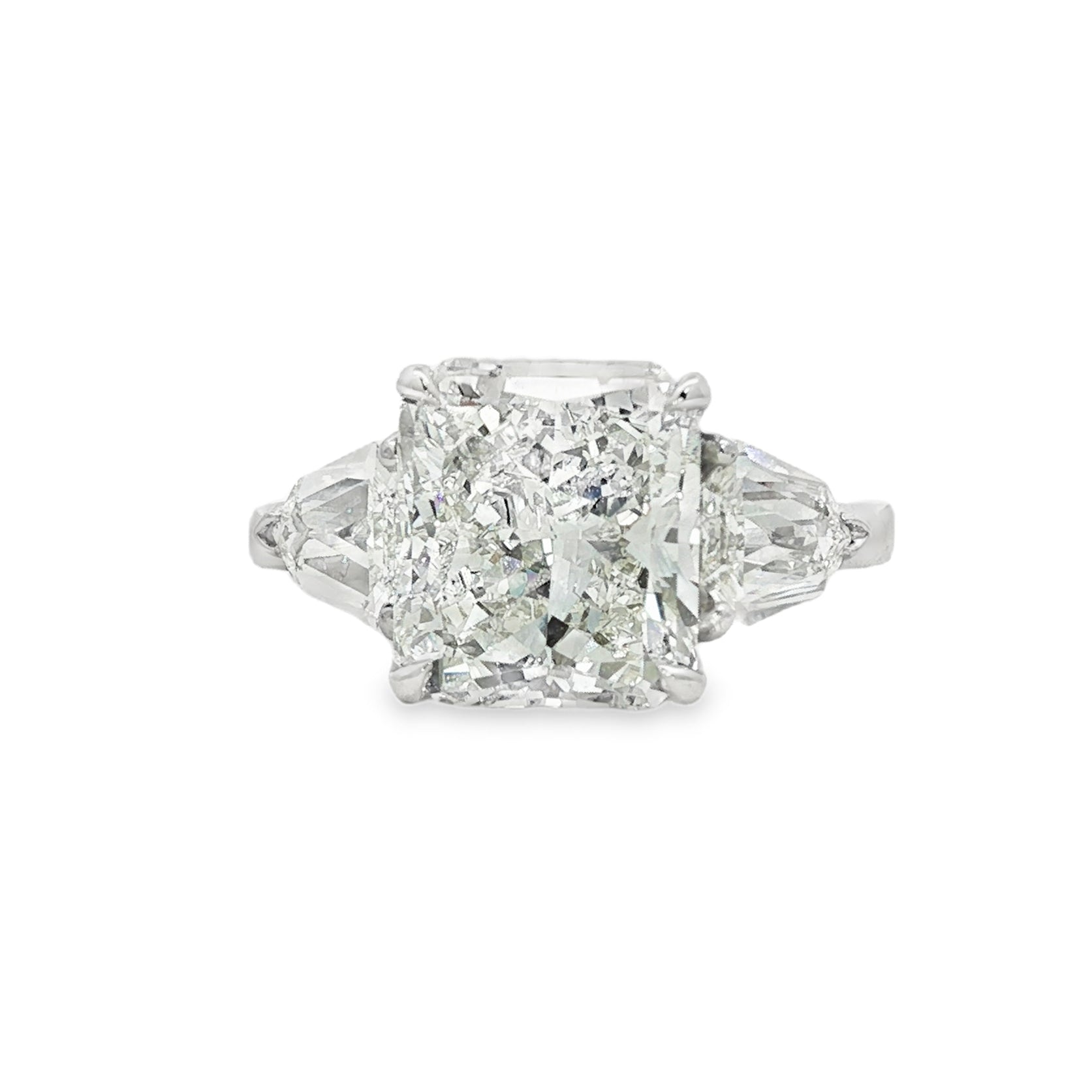 Platinum GIA Certified Diamond Ring