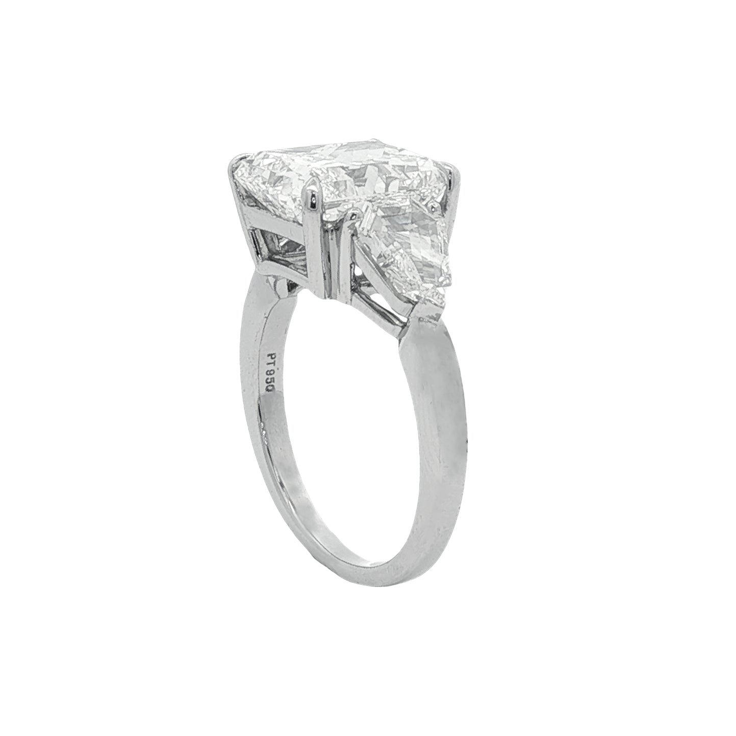Platinum GIA Certified Diamond Ring