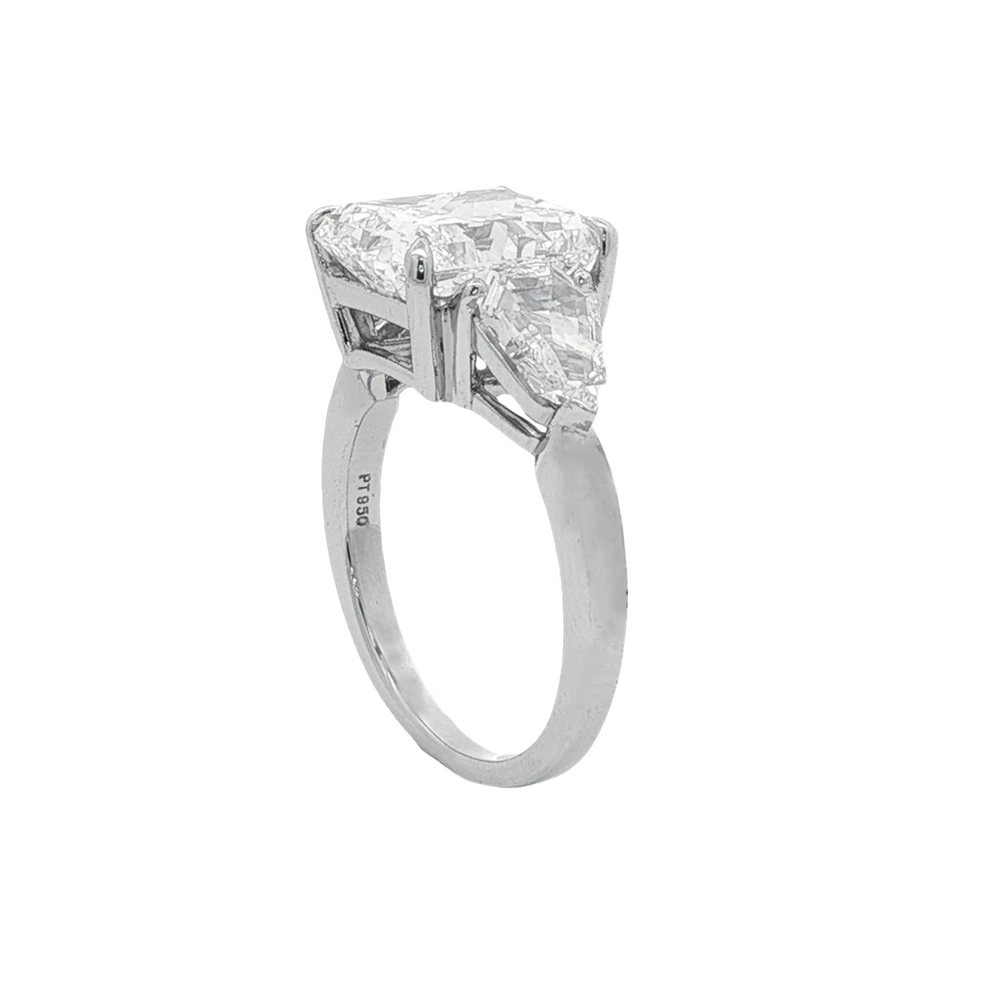 Platinum GIA Certified Diamond Ring