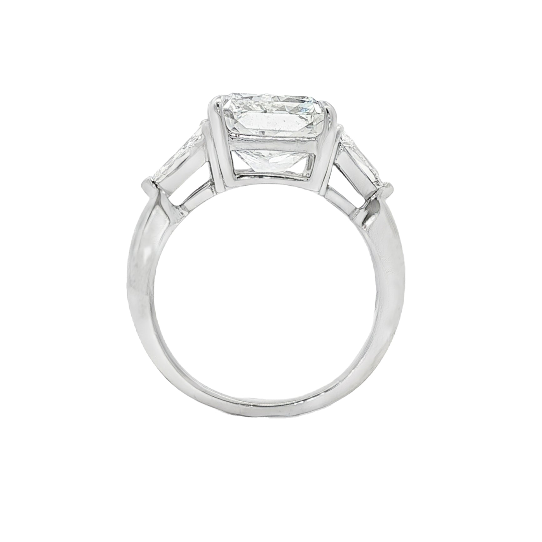 Platinum GIA Certified Diamond Ring
