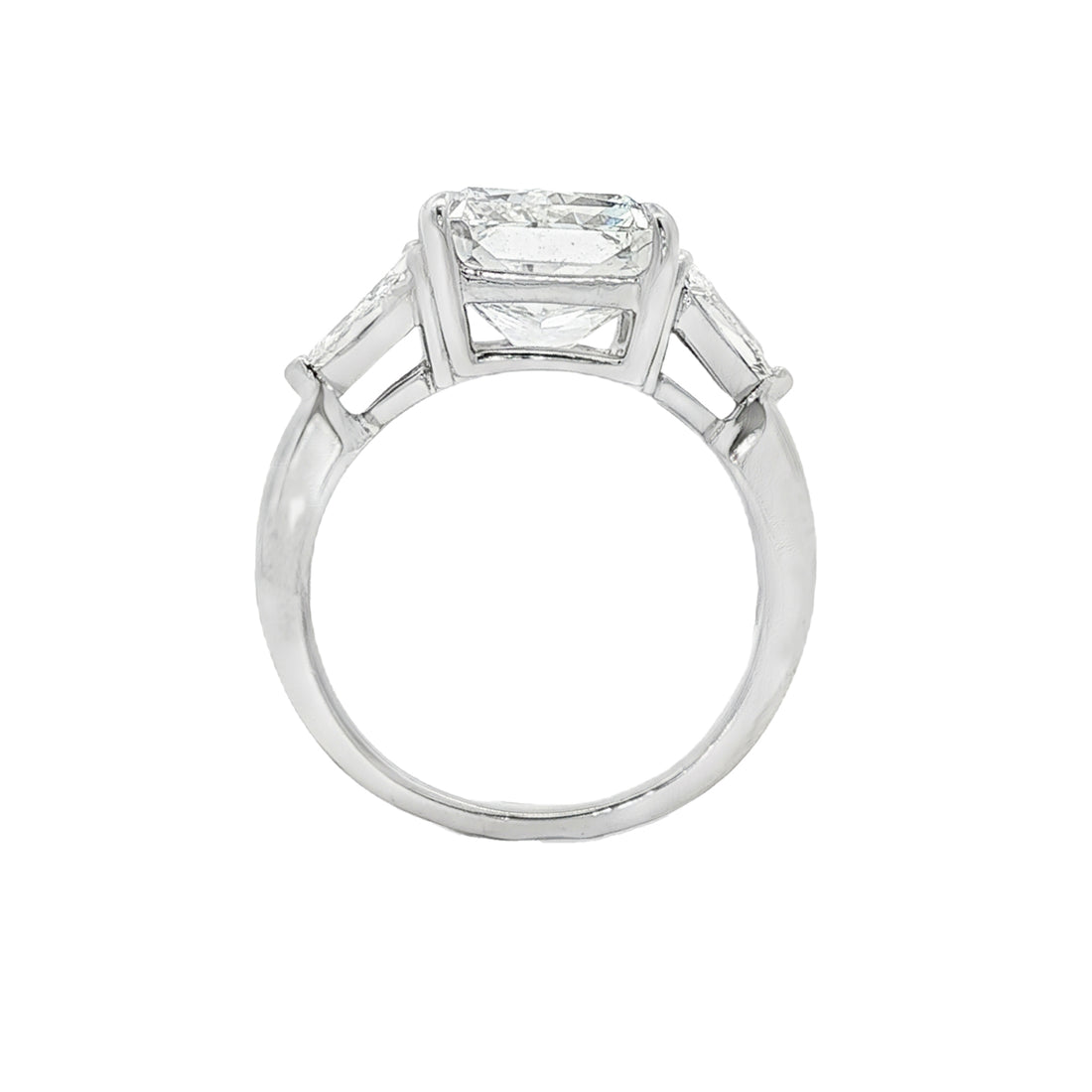 Platinum GIA Certified Diamond Ring