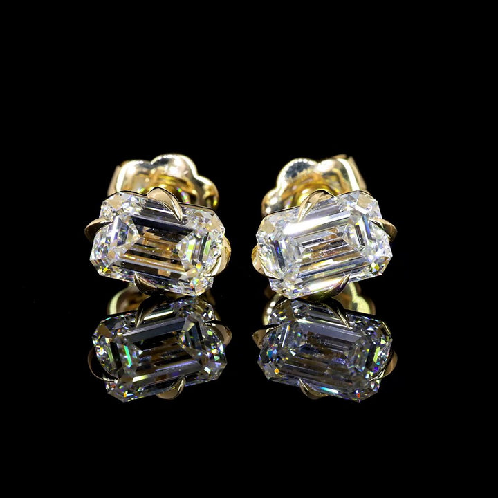 14kt Yellow Gold Lab Diamond Studs