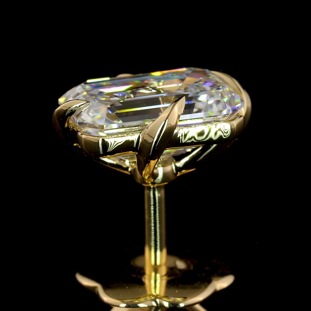 14kt Yellow Gold Lab Diamond Studs