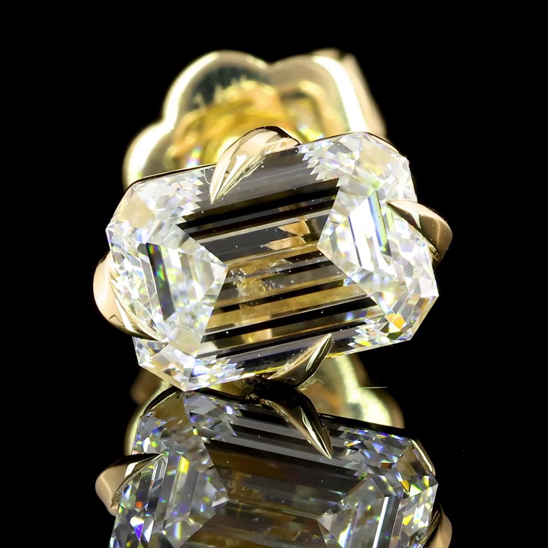 14kt Yellow Gold Lab Diamond Studs