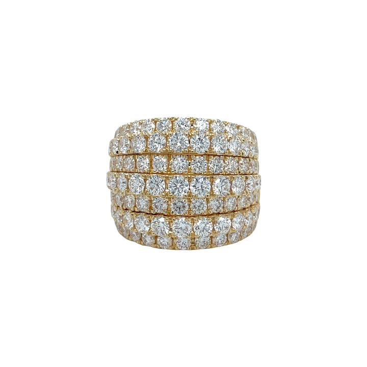 18kt Yellow Gold Diamond Ring
