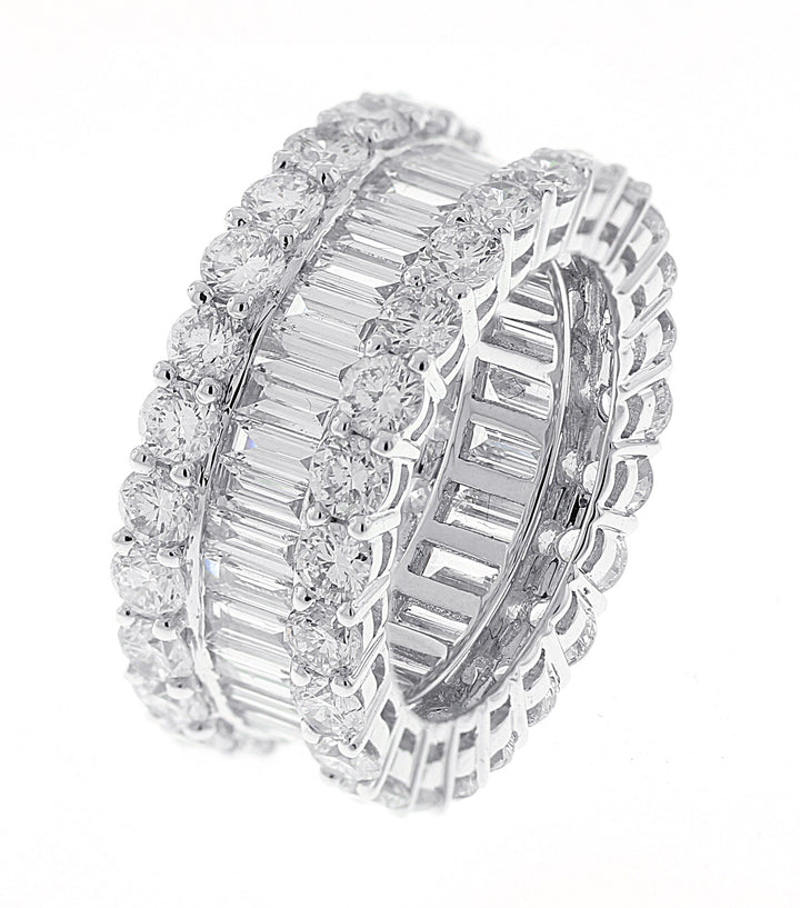 18kt White Gold Diamond Eternity Band