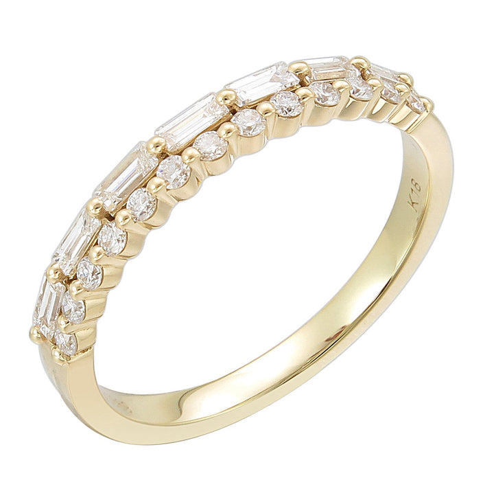 18kt Yellow Gold Diamond Ring