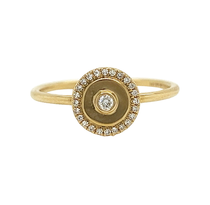 14kt White Gold Diamond Ring