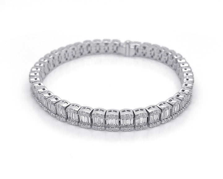 18kt White Gold Diamond Bracelet