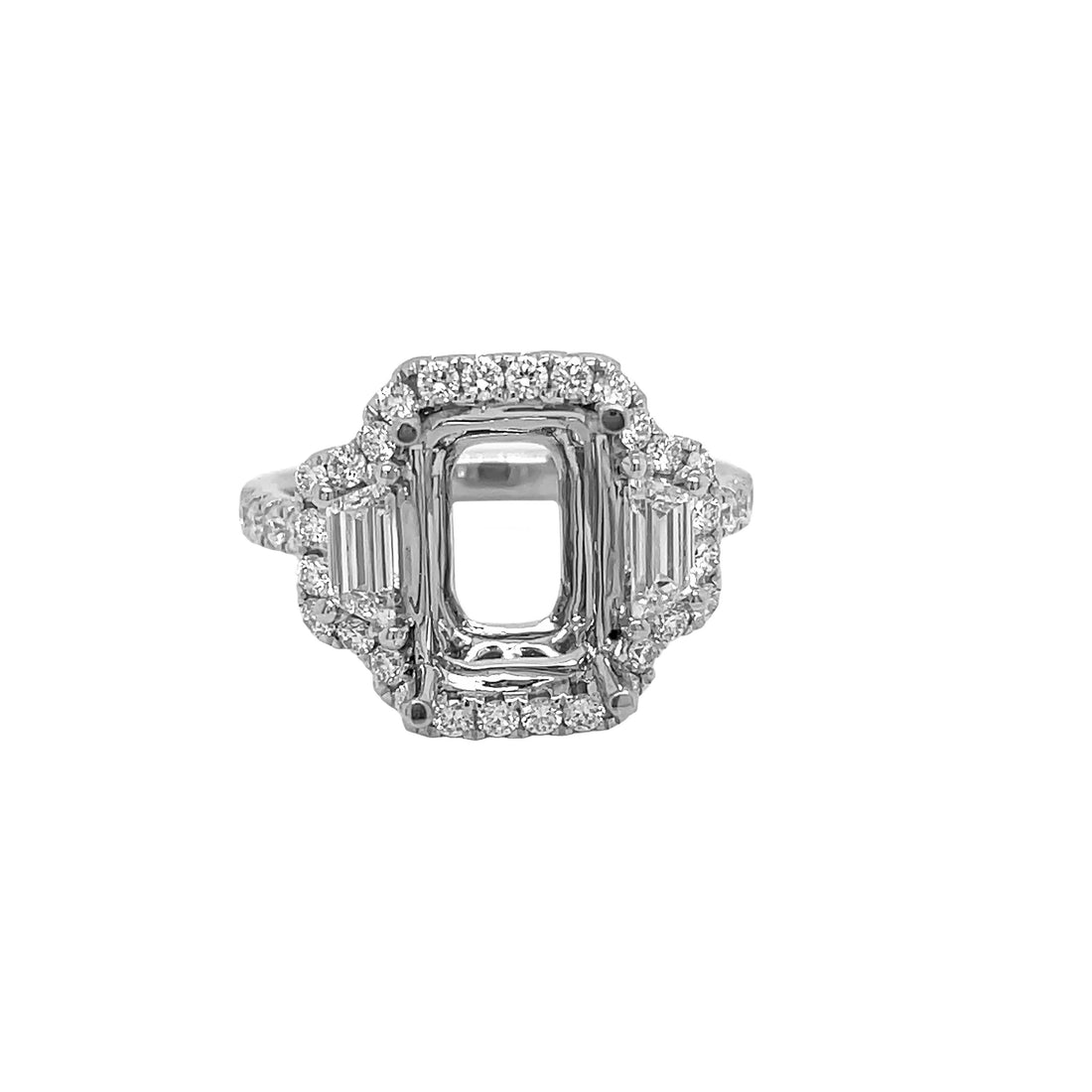 Platinum Diamond Semi-mount