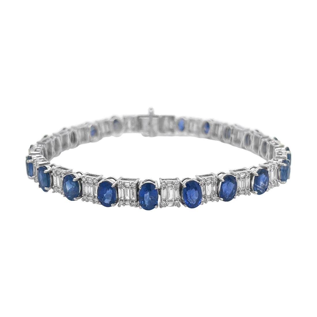 18kt White Gold Diamond Tennis Bracelet