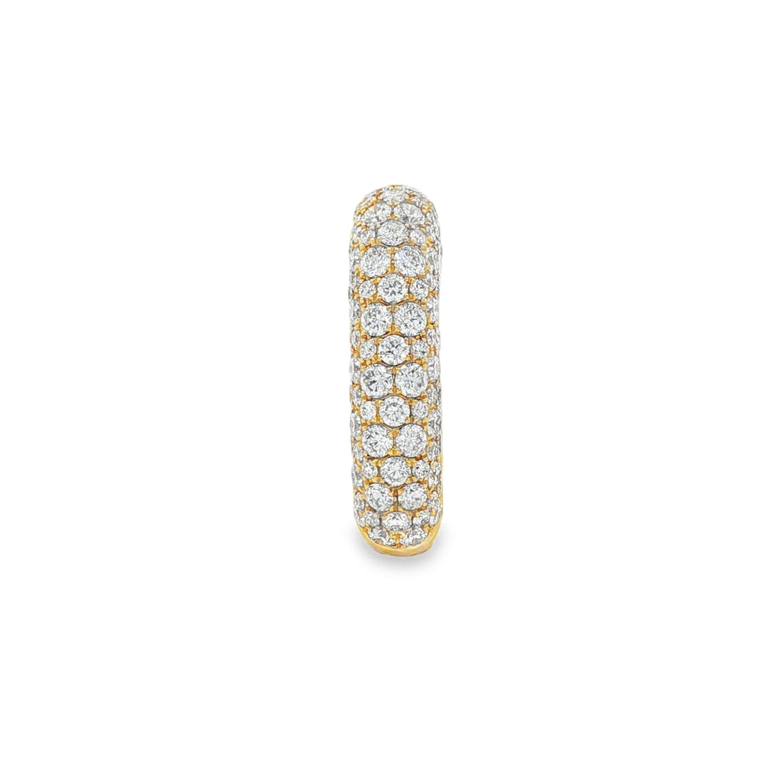 18kt Yellow Gold Diamond Cuff Earring