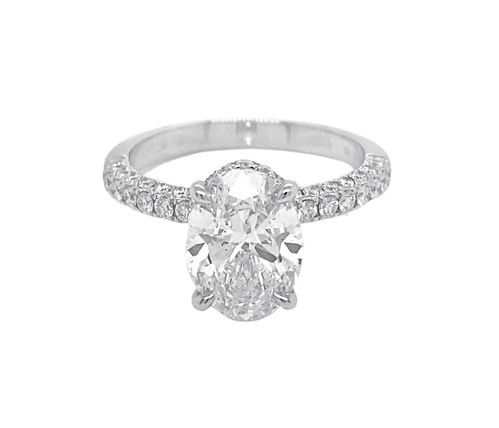18kt White Gold Certified Diamond Ring