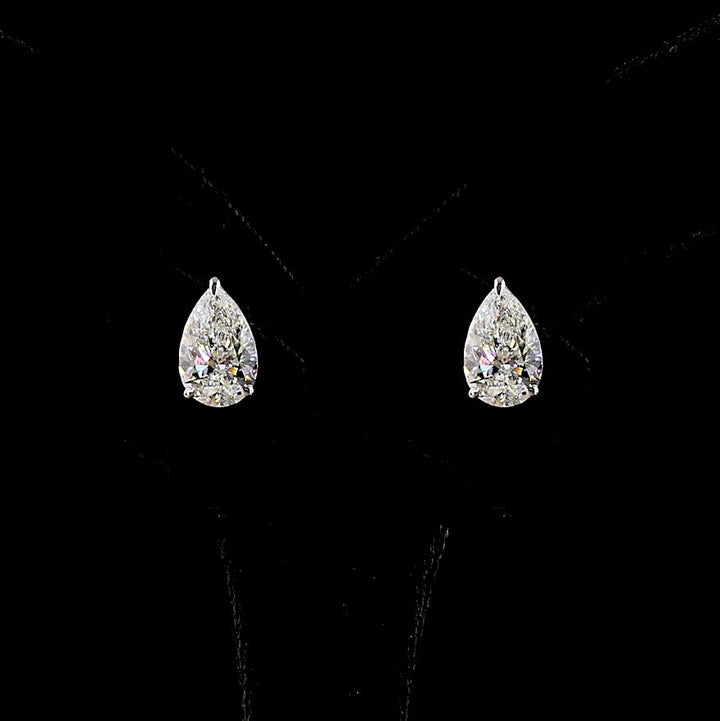 14kt White Gold Lab Diamond Studs