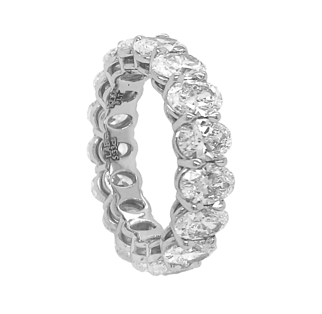 18kt White Gold Diamond Eternity Band
