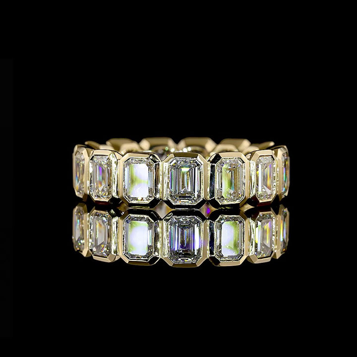 14kt Yellow Gold Lab Diamond Eternity Band
