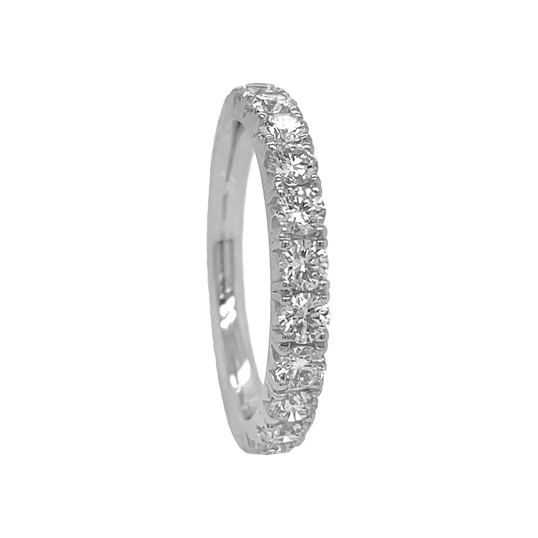 Platinum Diamond Half-way Band
