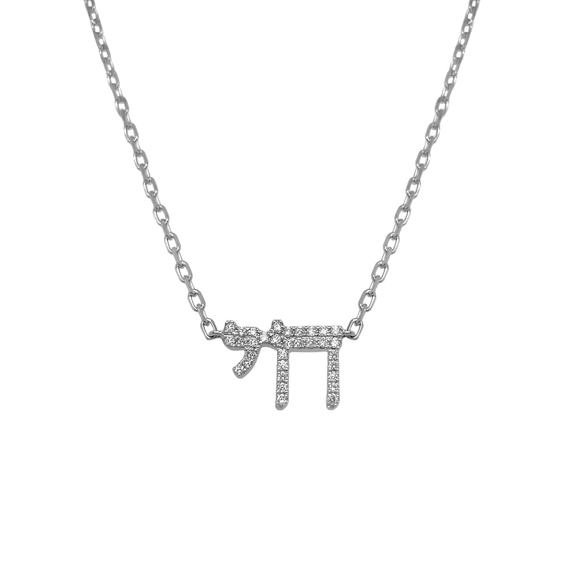 18kt White Gold Diamond Pendant