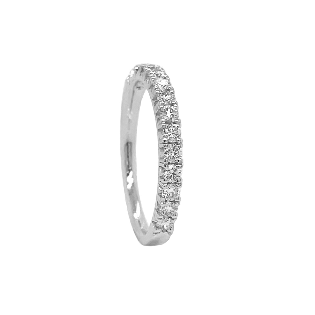 Platinum Diamond Half-way Band