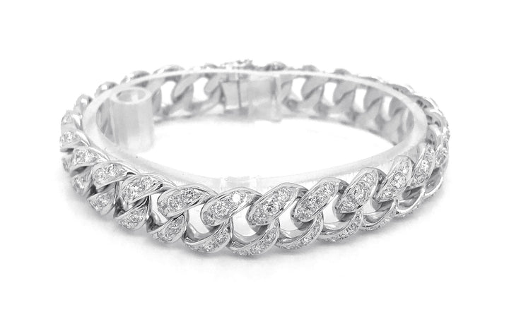 18kt White Gold Diamond Bracelet