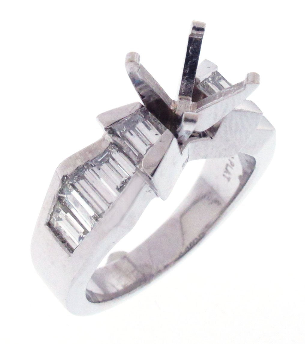 Platinum Diamond Semi Mount