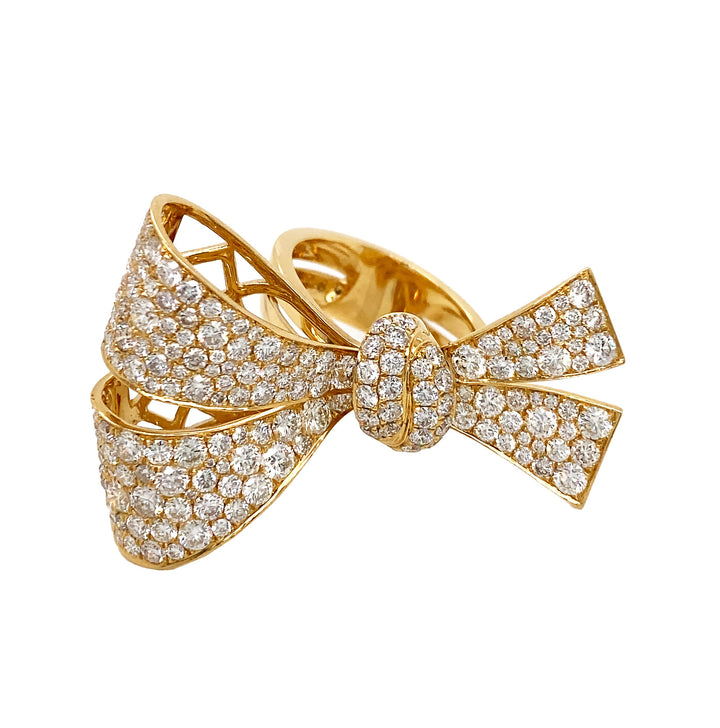 18kt Yellow Gold Diamond Ring