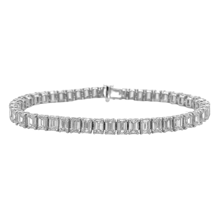 18kt White Gold Diamond Tennis Bracelet