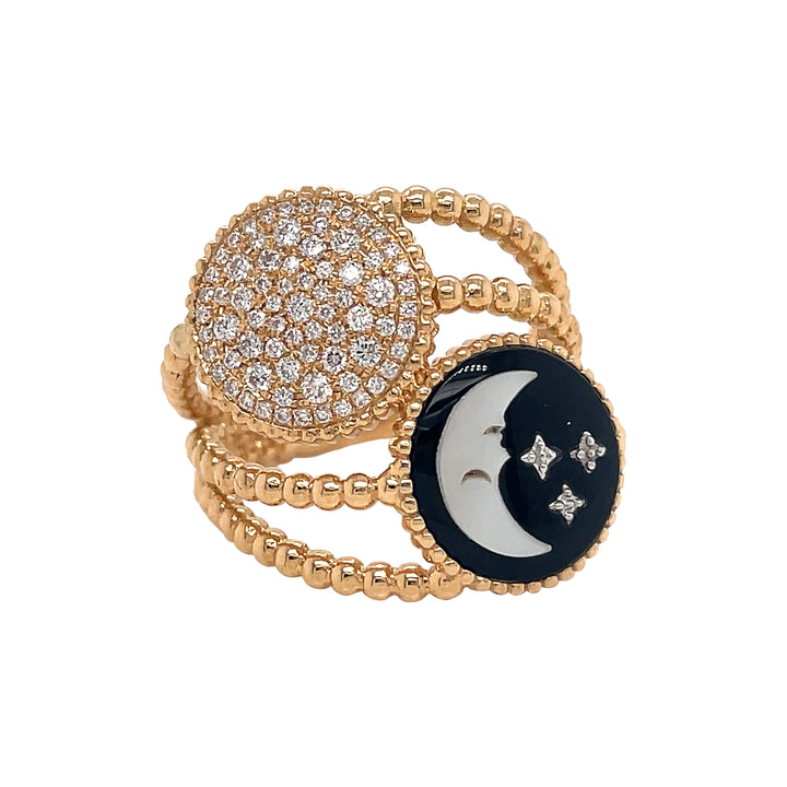 18kt Yellow Gold Diamond Ring