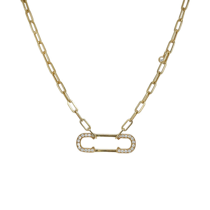 18Kt Yellow Gold Diamond Pendant