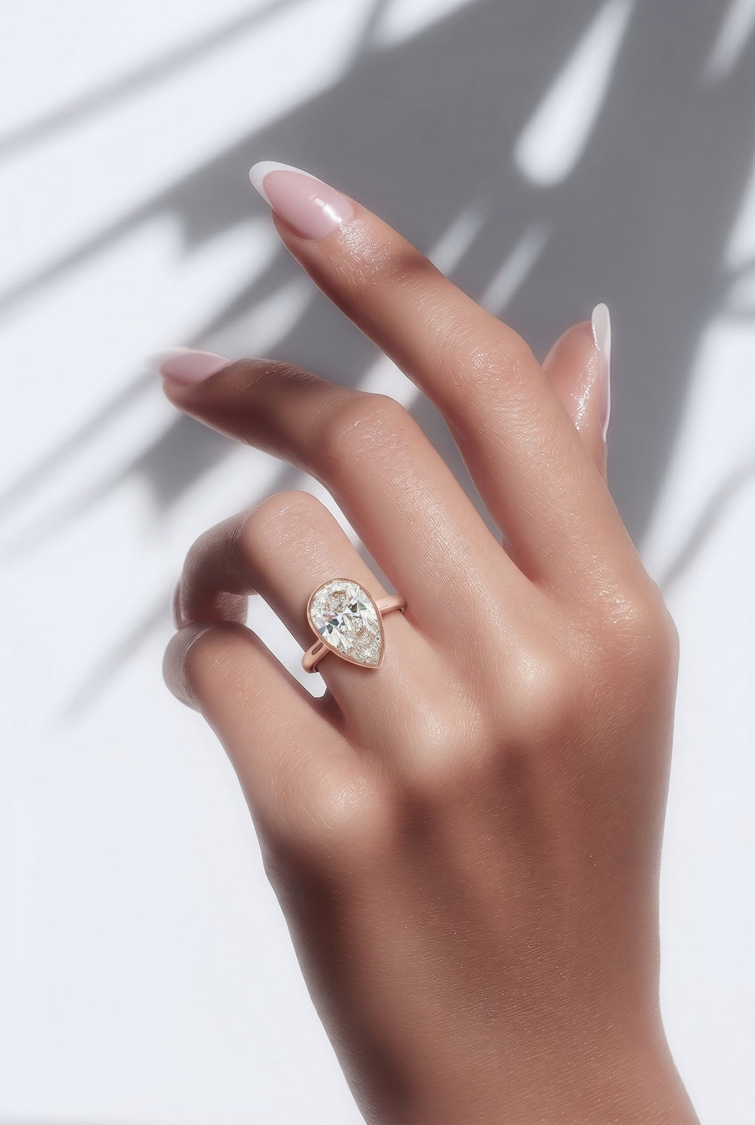 14kt Rose Gold Lab Diamond Ring
