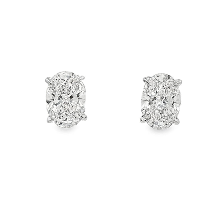 14kt White Gold Lab Diamond Studs