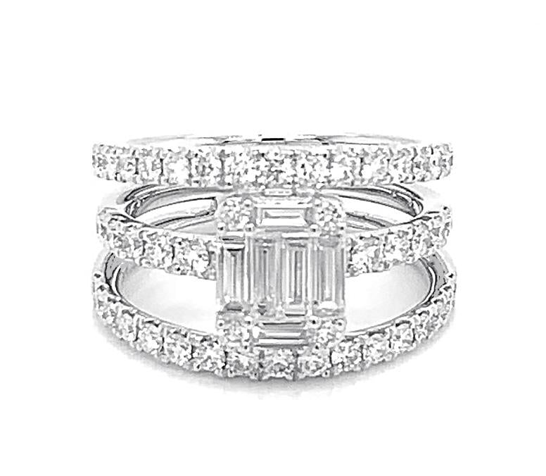 18kt White Gold Diamond Ring