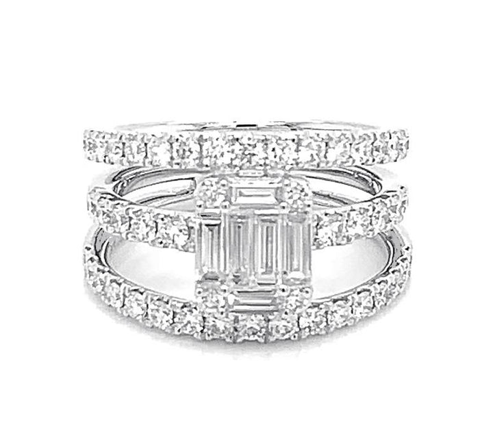 18kt White Gold Diamond Ring