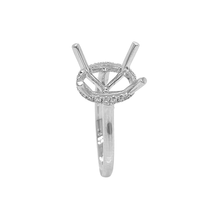 Platinum Daiamond Semi-mount